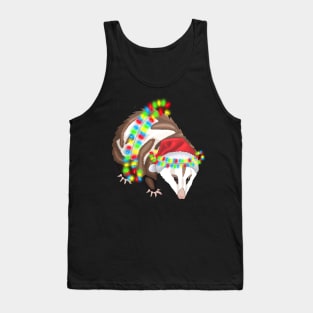 Christmas Opossum Tank Top